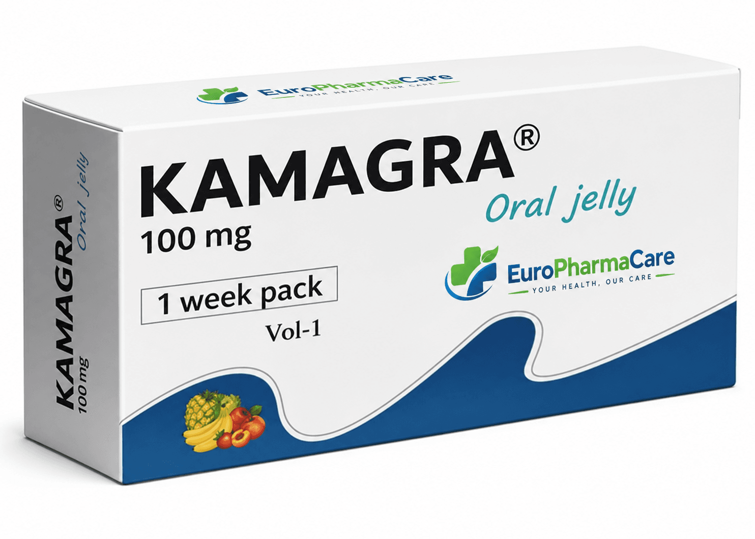 Kamagra Oral Jelly 100mg medicine packaging