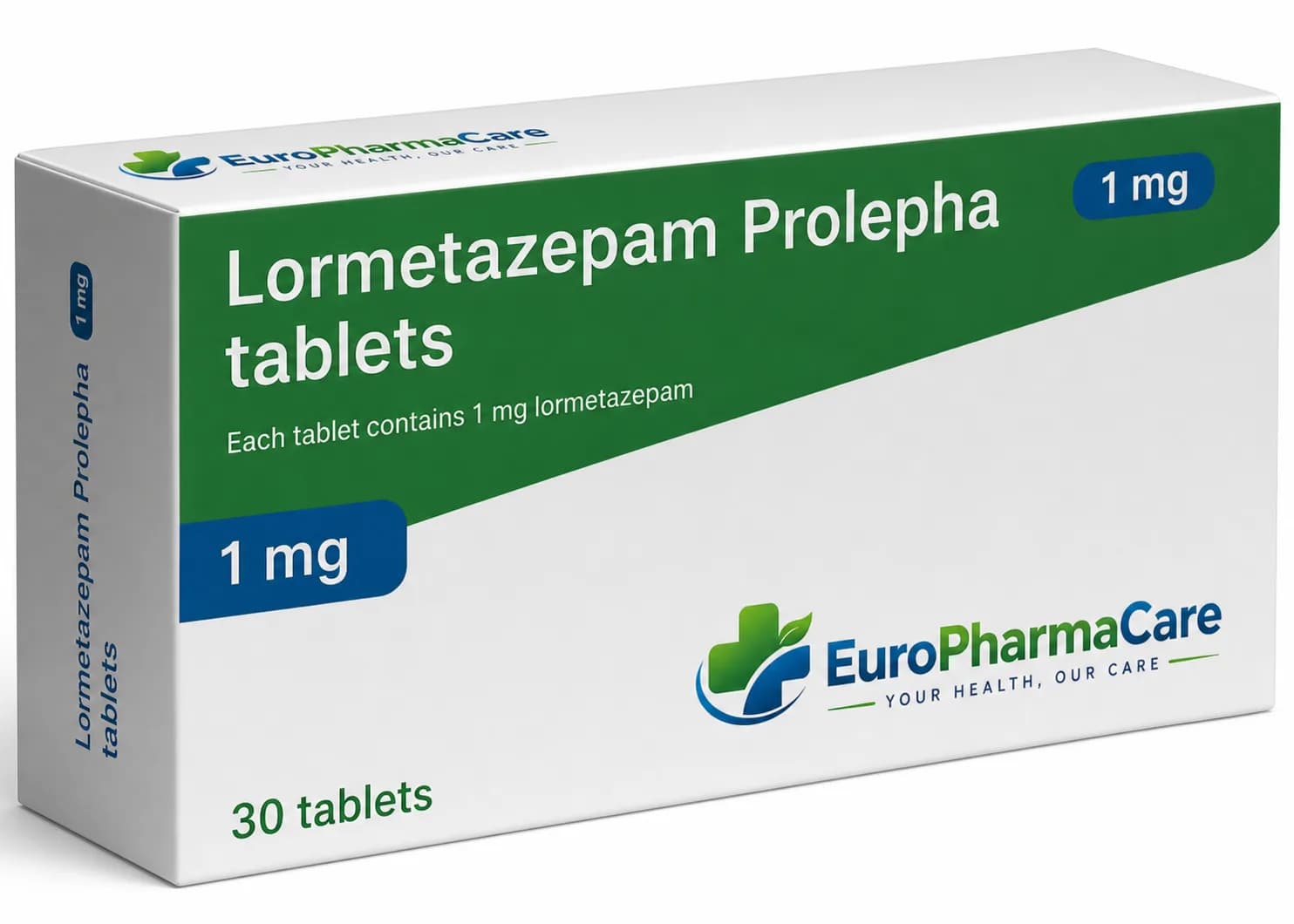 Lormetzepam 1mg medicine packaging
