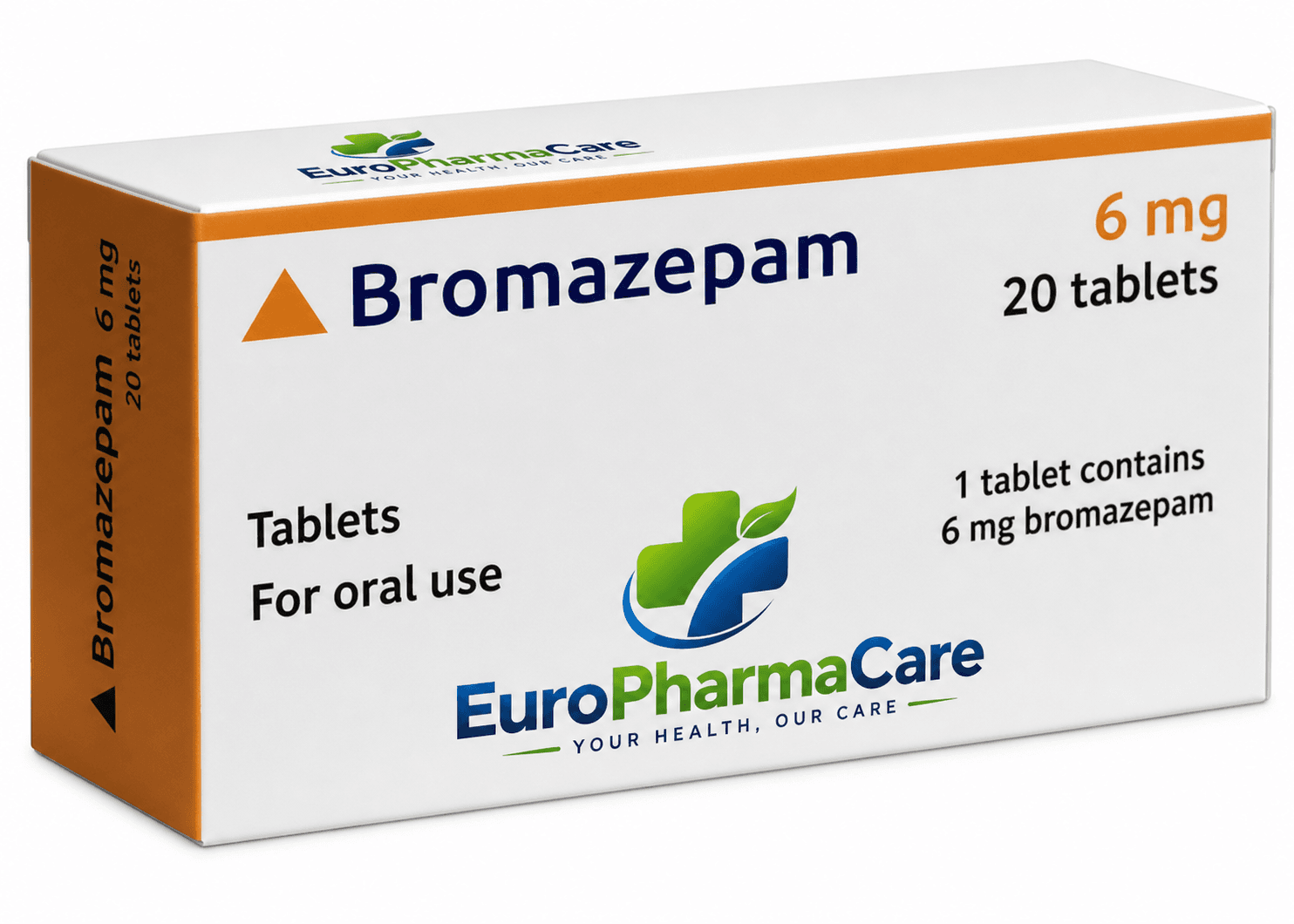 Bromazepam 6mg medicine packaging