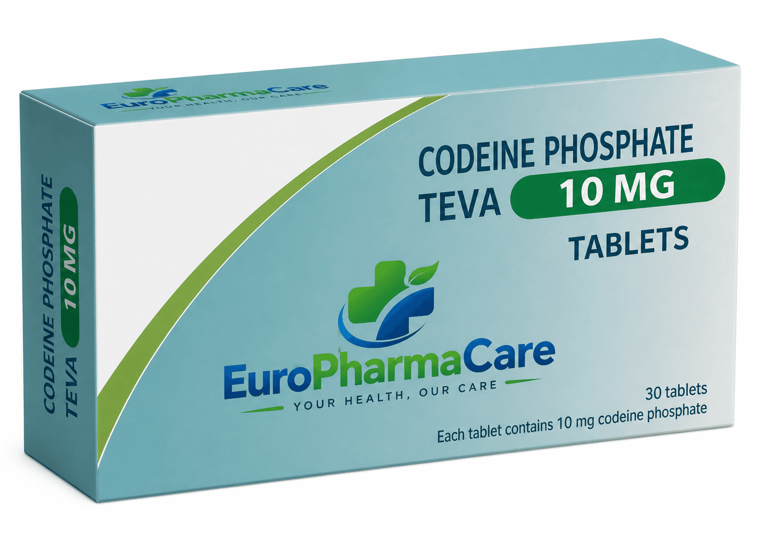Codeine Phosphate 10mg medicine packaging