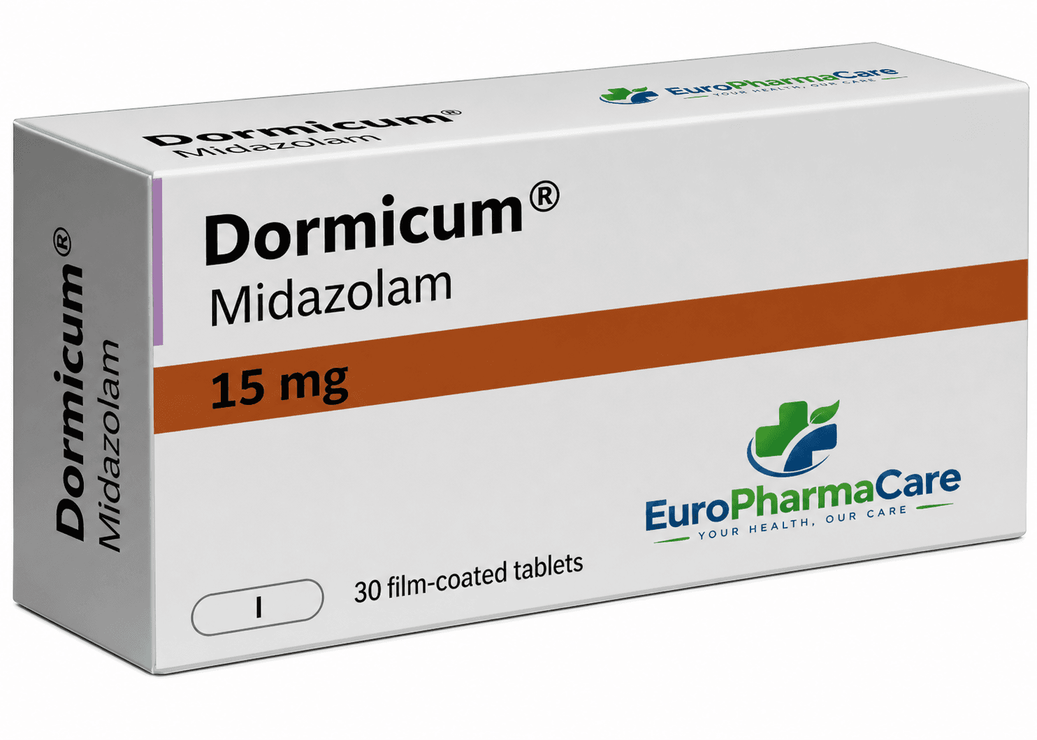 Dormicum Midazolam 15mg medicine packaging