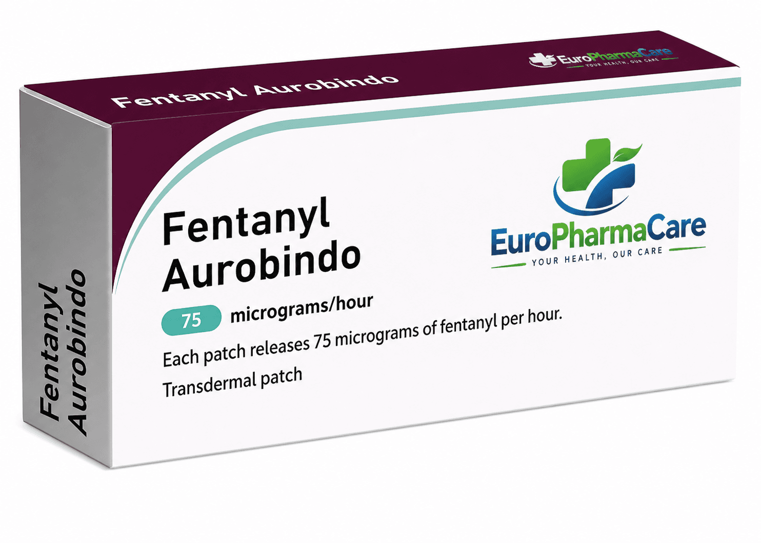 Fentanyl Aurobindo 100mcg medicine packaging