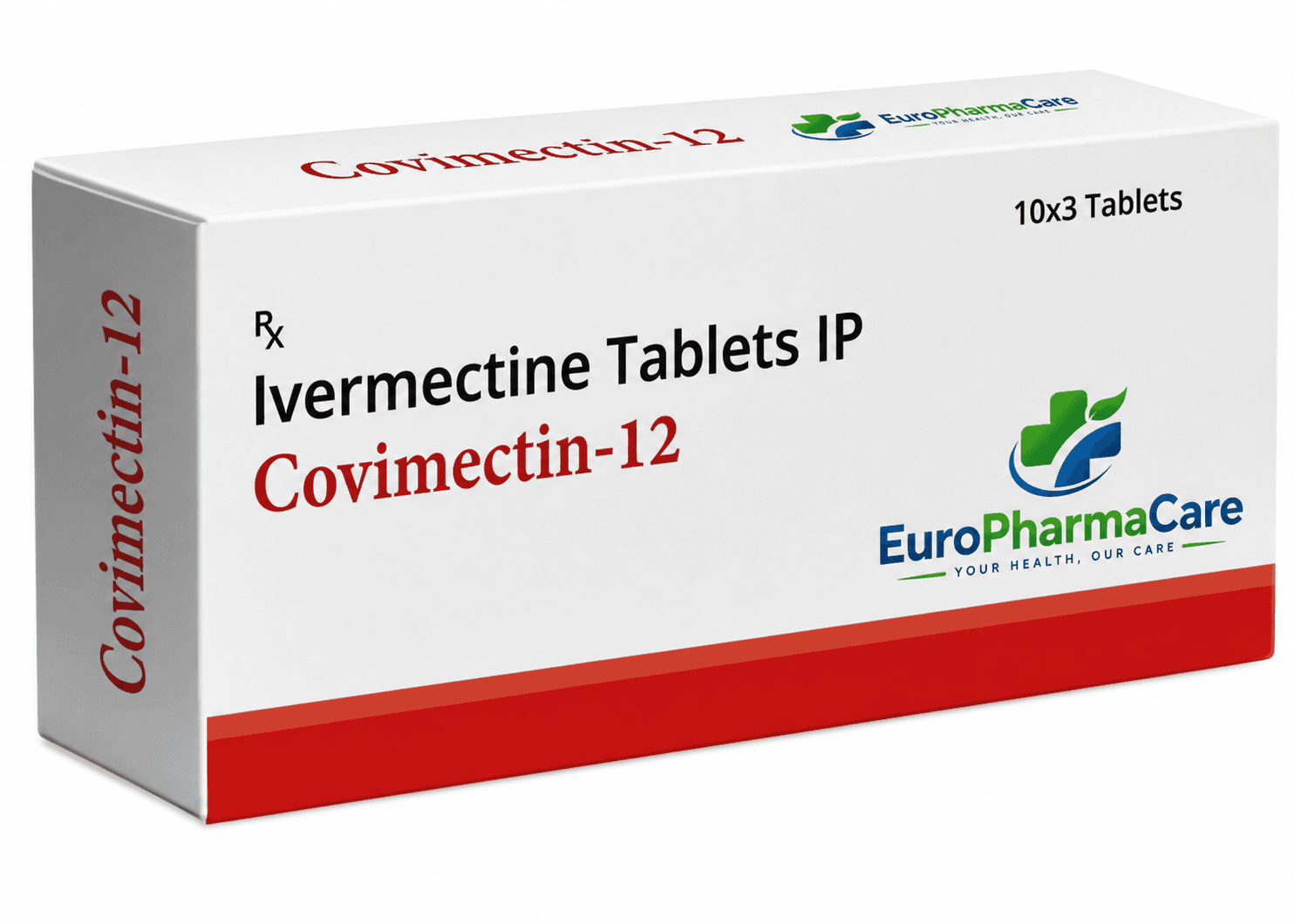 Ivermectine Covimectin 12mg medicine packaging