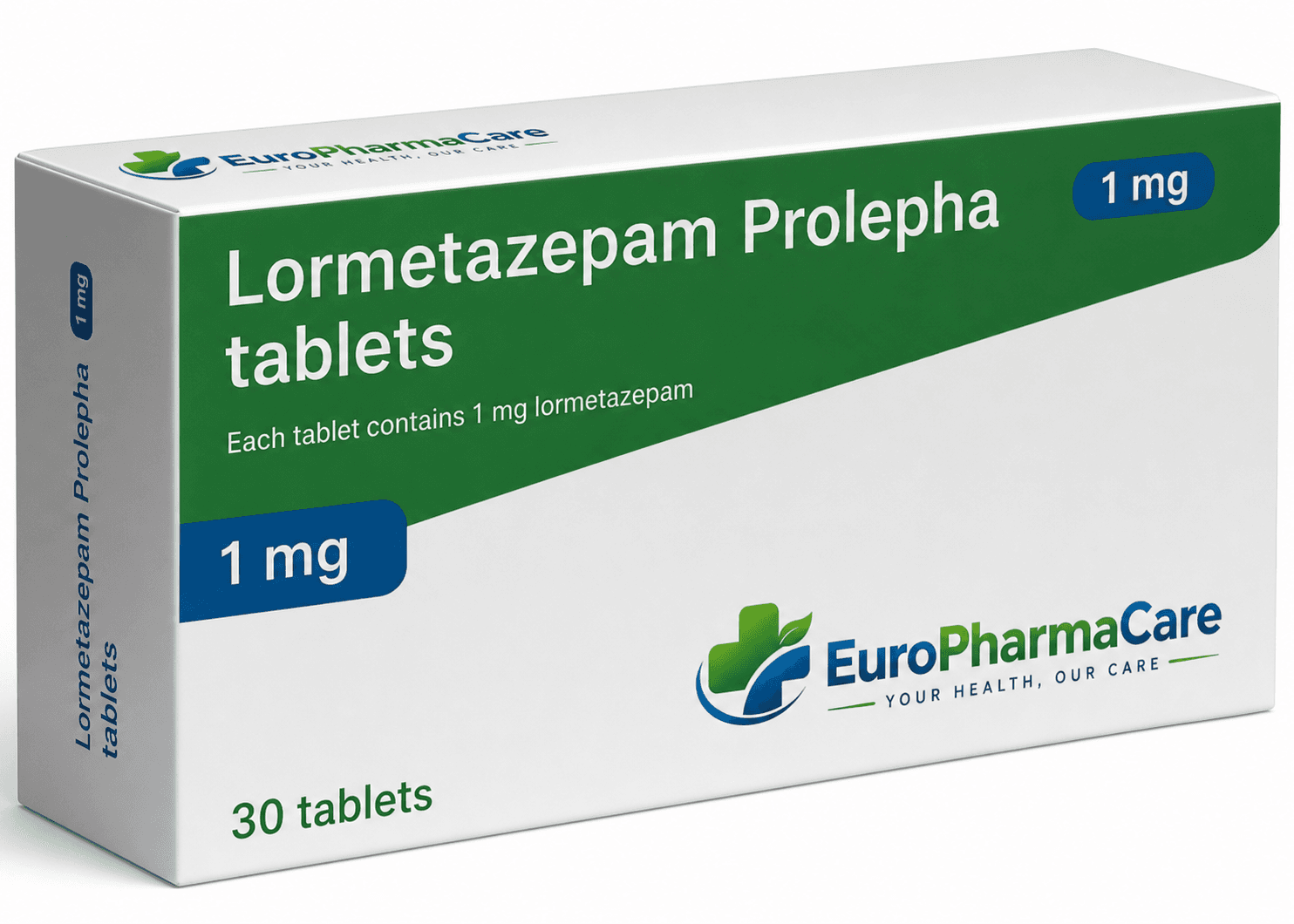 Lormetzepam 1mg medicine packaging