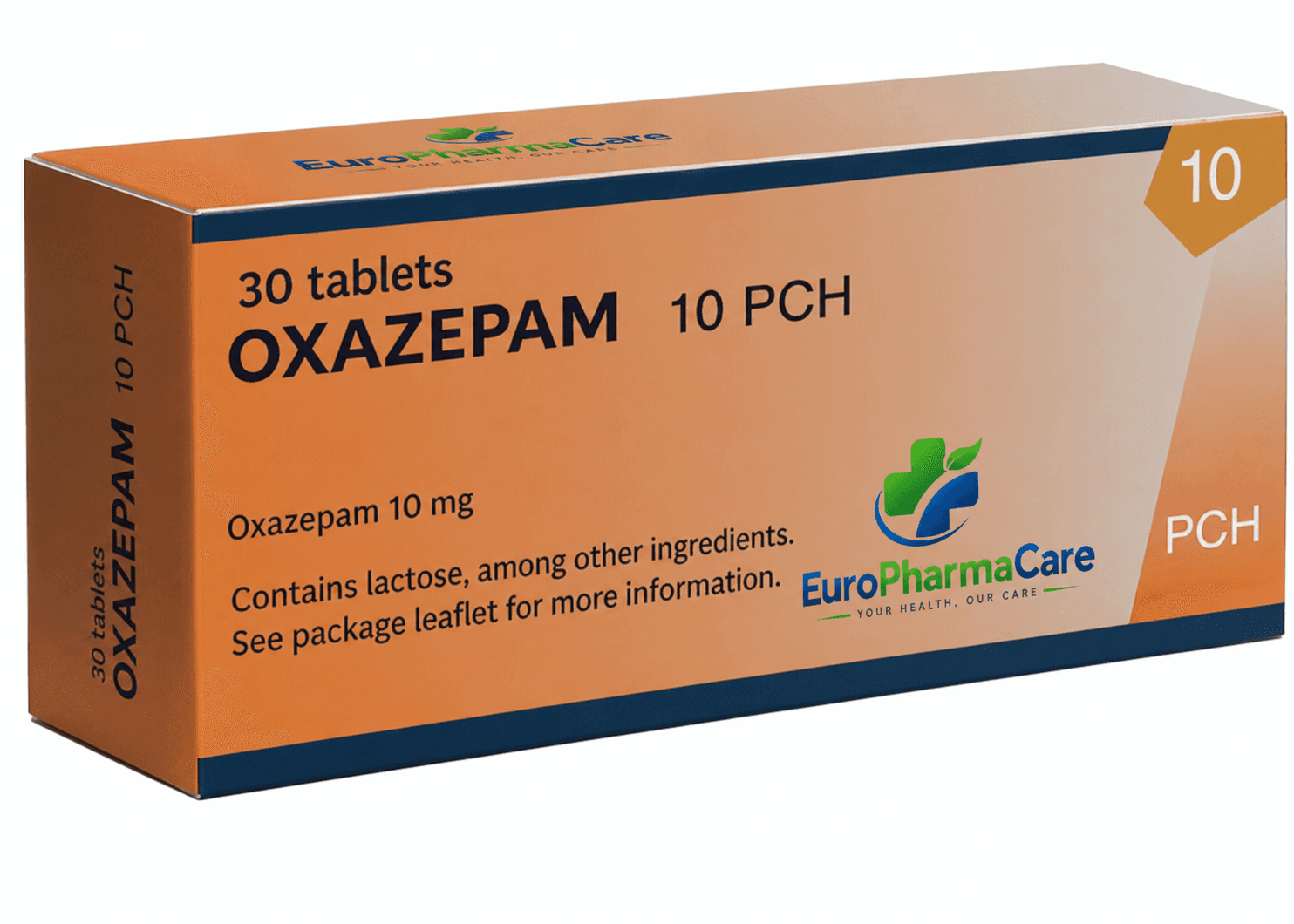 Oxazepam 10mg medicine packaging