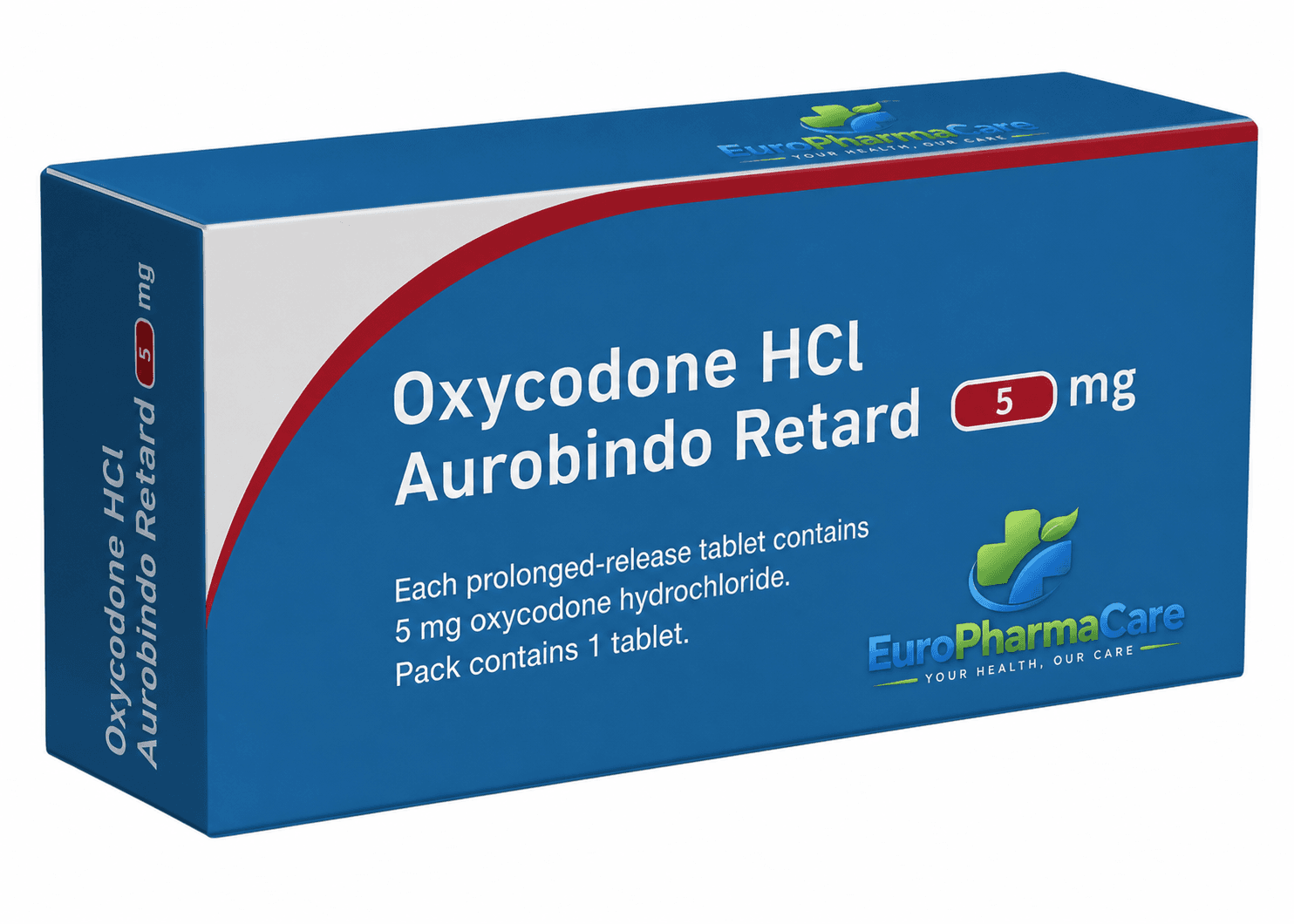Oxycodon 5mg medicine packaging