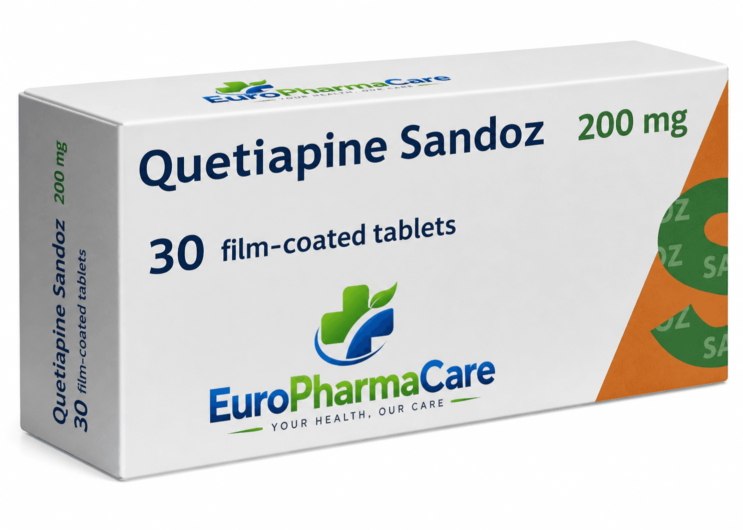 Quatepine 200mg medicine packaging