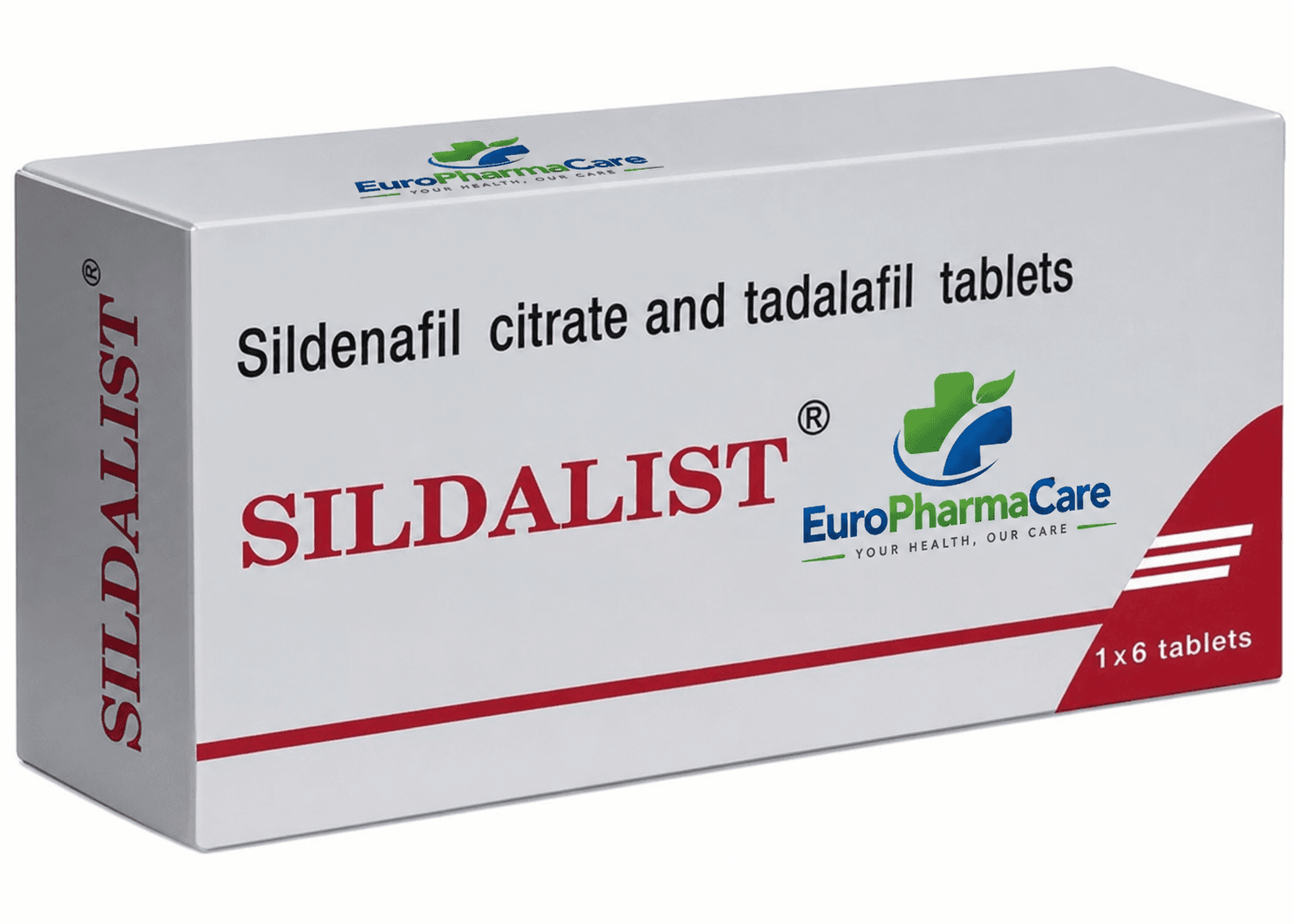 Sildalist 120mg medicine packaging