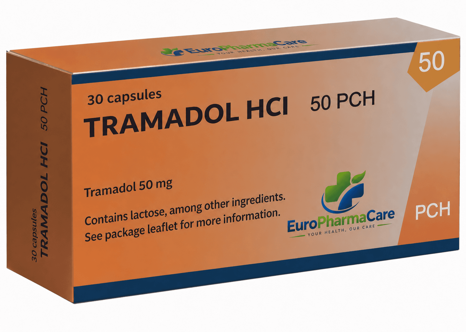 Tramadol 50mg medicine packaging