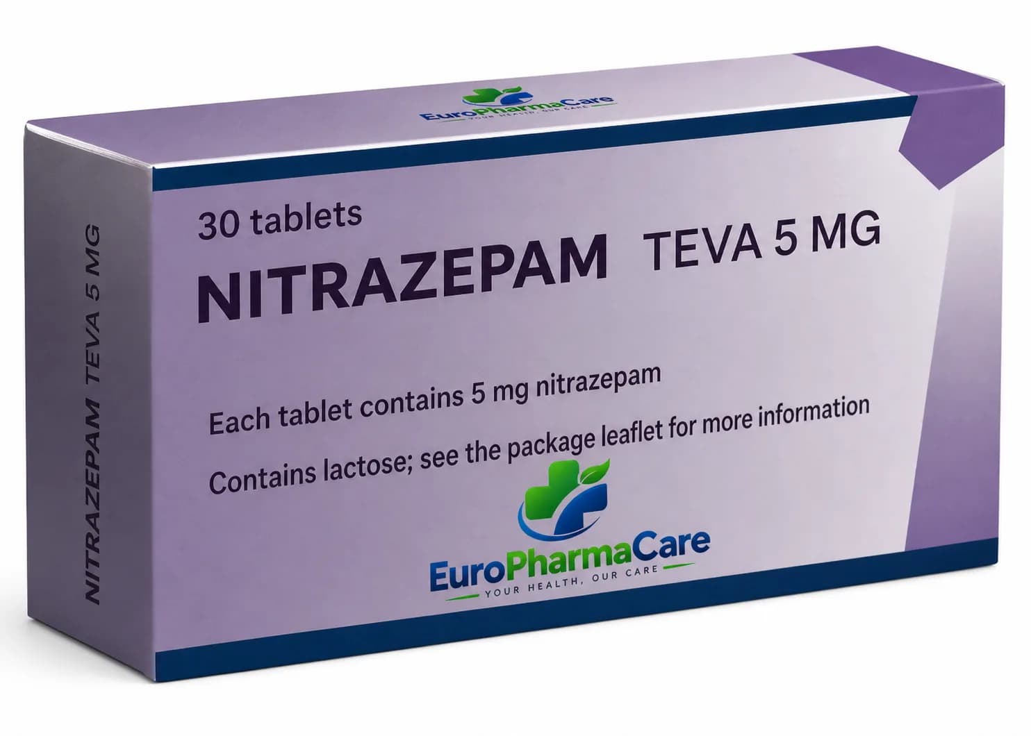 Nitrazepam Teva 5mg medicine packaging