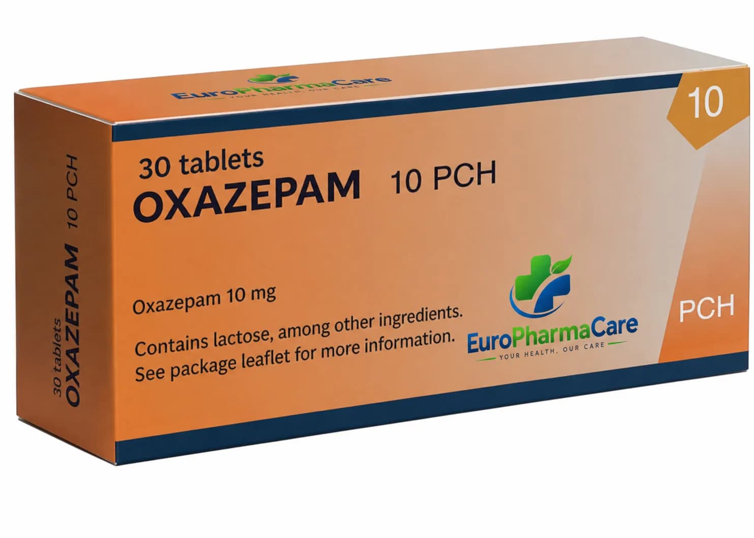 Oxazepam 10mg medicine packaging