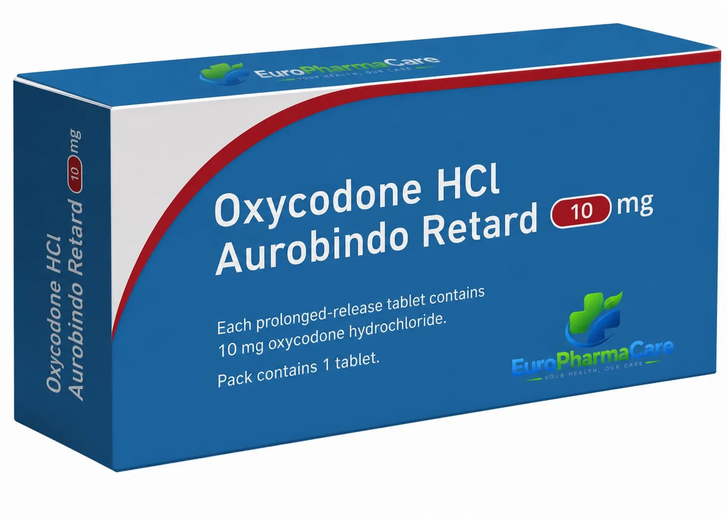 Oxycodon 10mg medicine packaging