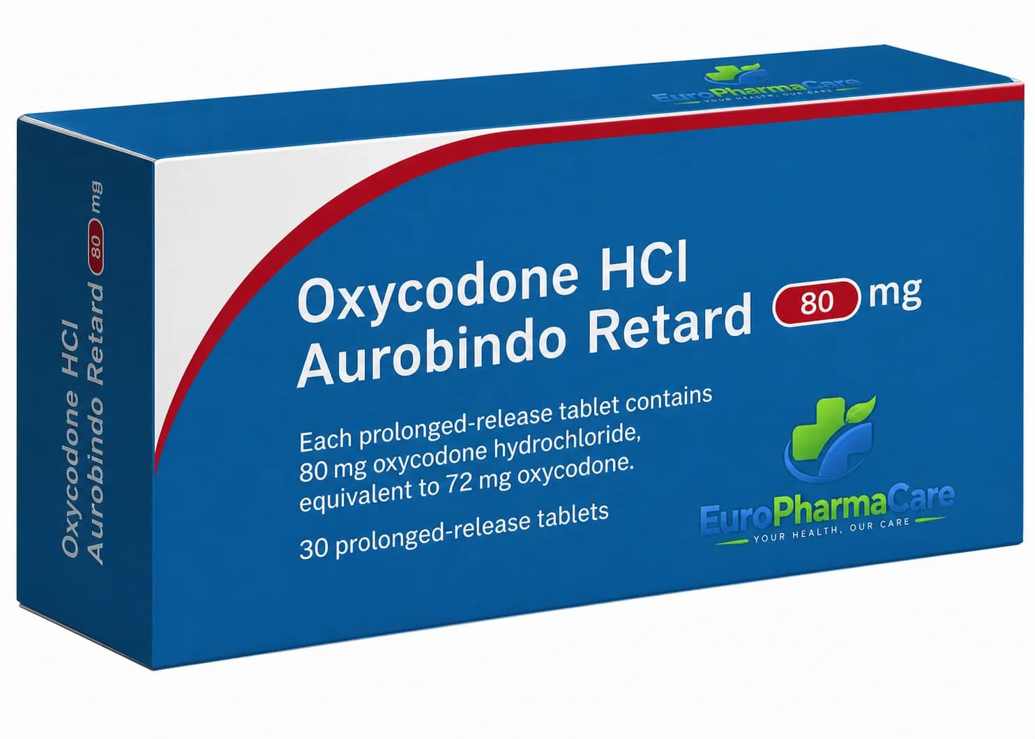 Oxycodon Aurobindo Retard 80mg medicine packaging