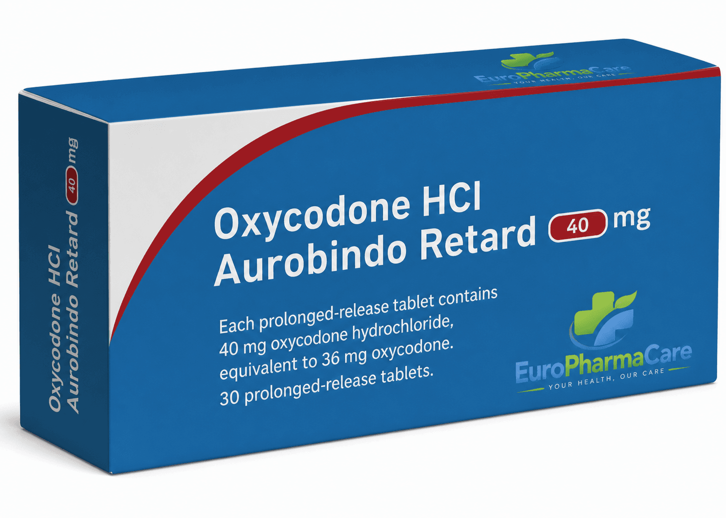 Oxycodon Aurobindo Retard 40mg medicine packaging