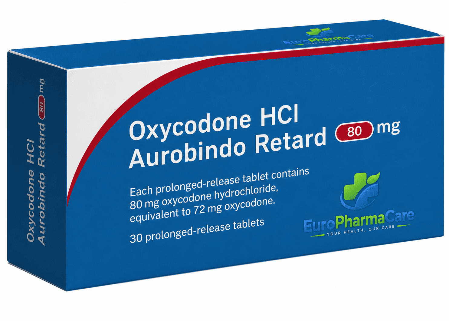 Oxycodon Aurobindo Retard 80mg medicine packaging