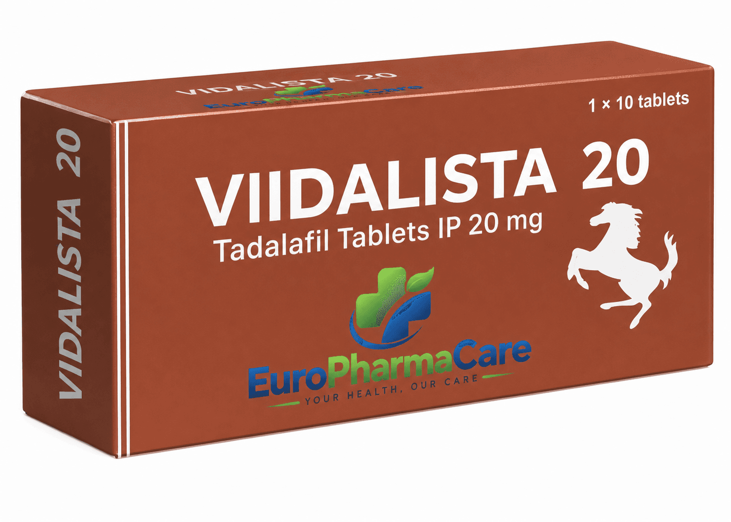 Vidalista Tadalafil 20mg medicine packaging