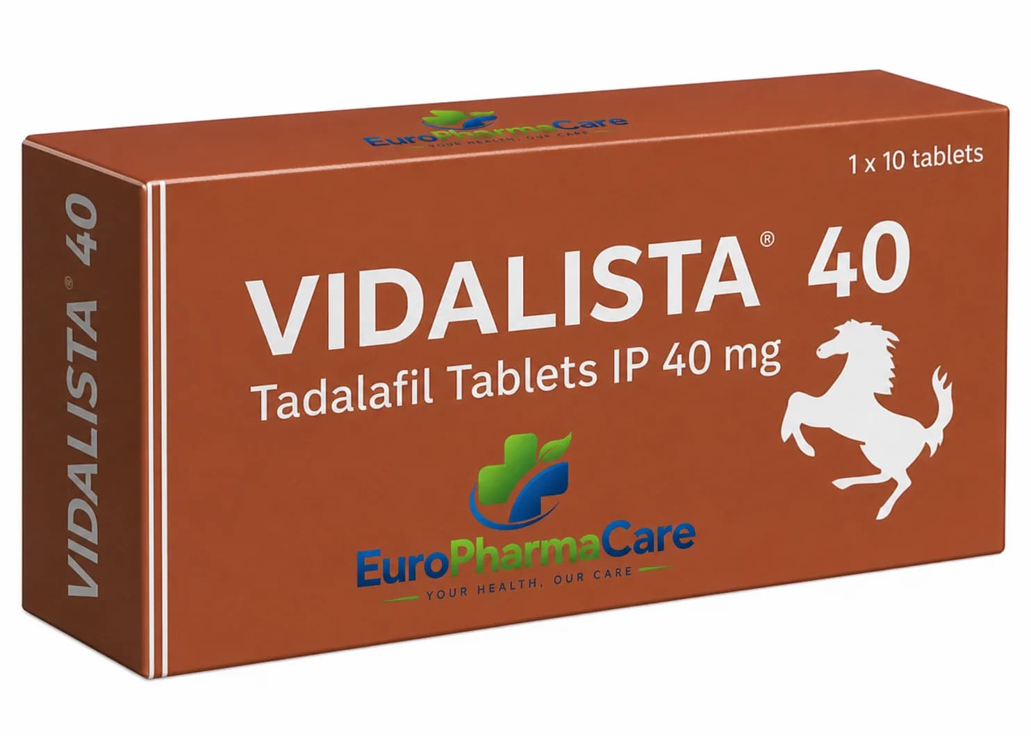 Vidalista Tadalafil 40mg medicine packaging