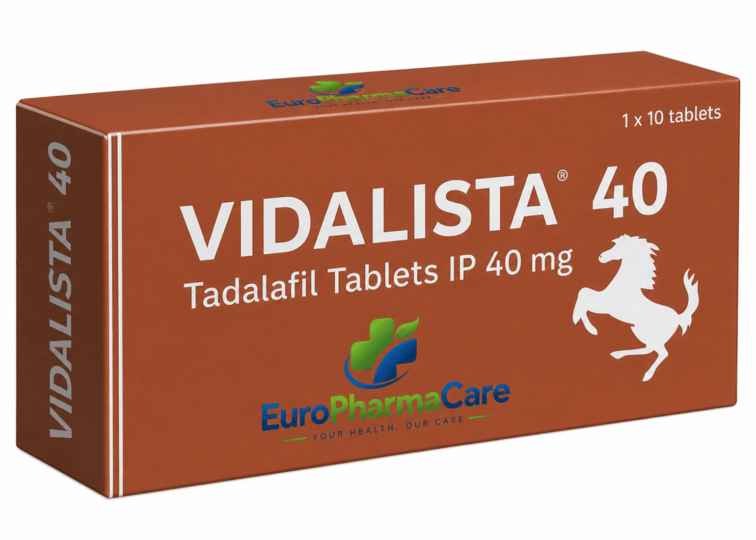 Vidalista Tadalafil 40mg medicine packaging