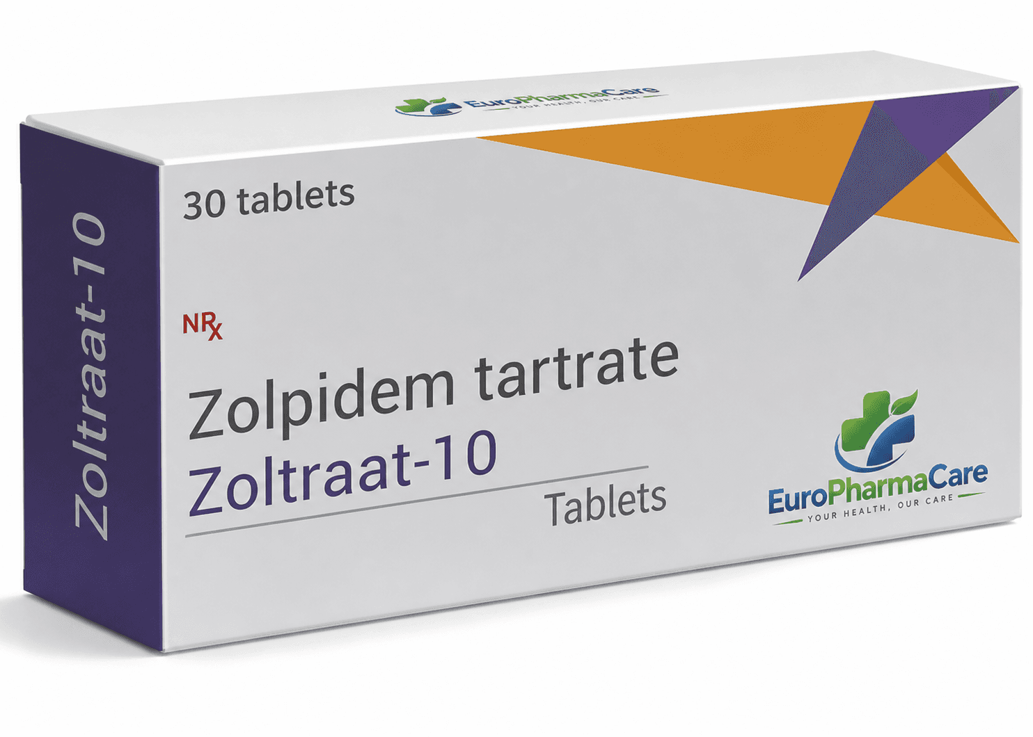 Zolpidem Zoltraat 10mg medicine packaging