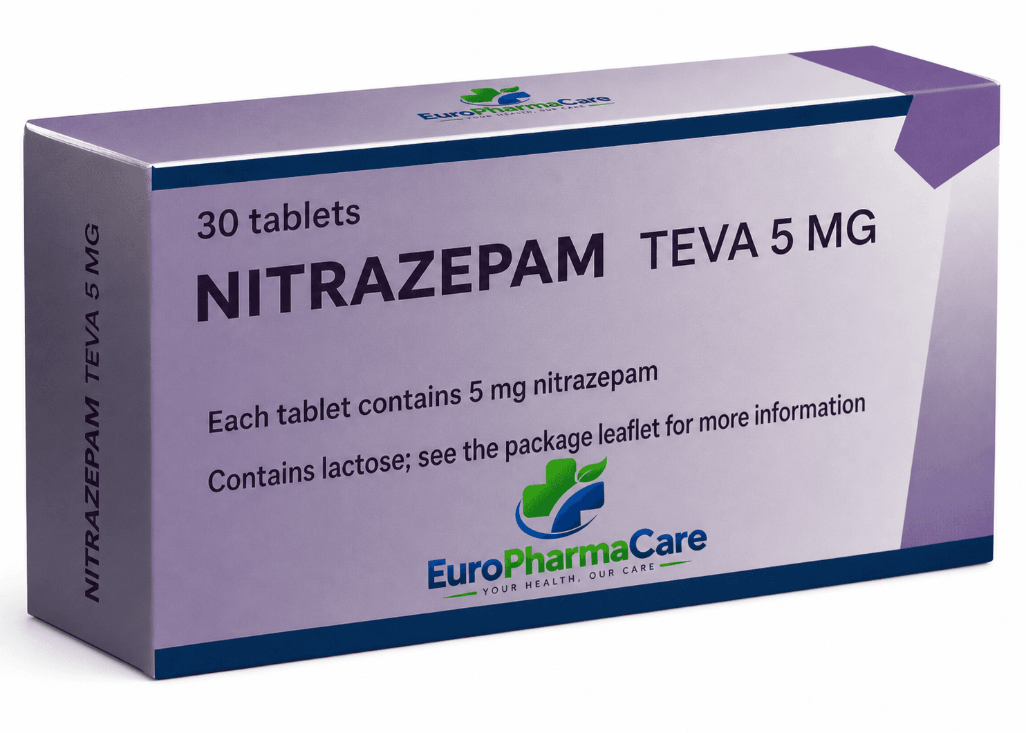 Nitrazepam Teva 5mg medicine packaging